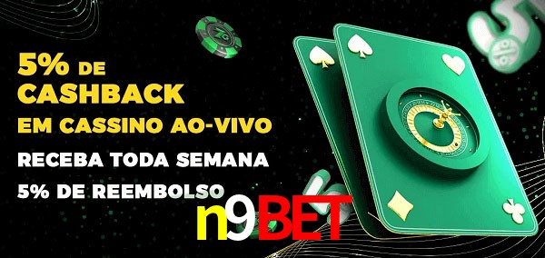Promoções do cassino ao Vivo n9bet